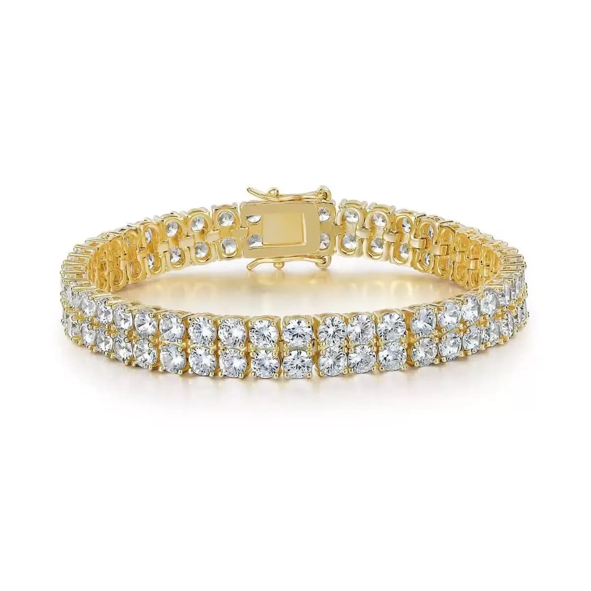 Double Row Tennis Bracelet
